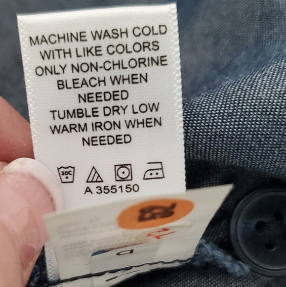 Martha Stewart Dark Denim Swing Top Size S - Picture 6 of 6